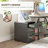 Vinsetto Rollcontainer Aktenschrank mit 3 Schubladen Produktbild-Vorschau 8