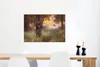 MuchoWow® Poster Hirsche - Gras - Herbst 90x60 cm - Produktbild-Vorschau 5