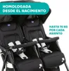 Chicco Ohlala Twin, Osłonka na nogi, Wózek spacerowy Podgląd zdjęcia produktu 10