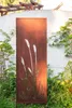 4x Sichtschutz Metall - 160 cm x 50 cm - Edelrost - Produktbild-Vorschau 5