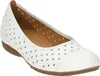 Gabor 84.169 Ballerinas - Damen Halbschuhe - Slipper weiß Produktbild-Vorschau 3