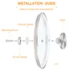 An exploded diagram showing the parts of a pot lid and how they assemble. Produktbild-Vorschau