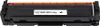 A black toner cartridge with an orange top edge, shown from a slightly diagonal angle against a white background. Produktbild-Vorschau
