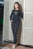 Damen Pyjama Schlafanzug 2-teilig mit Hose & Oberteil Five Produktbild-Vorschau 6