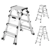 Hailo D100 TL TopLine Escabeau avec montants télescopiques Voir les images du produit 1
