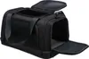 TRIXIE Airline Tasche Plane - schwarz - 28 × 25 × 44 cm Produktbild-Vorschau 2
