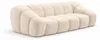 Kaiser Möbel Sofa 3-Sitzer modular, Veloursstoff Bluvel, Produktbild-Vorschau 2
