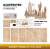 Puzzle 3D, Château de Poudlard, Ugears, bois, 340 pièces Voir les images du produit 26