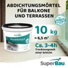 SuperBau, Balkonabdichtung 2k, 10 kg, Dichtschlämme Außen & Produktbild-Vorschau 2