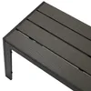 DEGAMO Hockerbank Gartenbank SORANO 2-sitzer, Alu anthrazit Produktbild-Vorschau 3