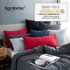 Komfortec 100% Baumwolle Kissenbezüge 2er Set 60x70 cm, Produktbild-Vorschau 6