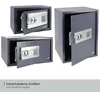 Möbeltresor mit einem Elektronikschloss von HMF mit den Maßen 31 x 20 x 20 cm in Anthrazit Produktbild-Vorschau