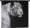 MuchoWow® Wandteppich Wandbehang Tierprofil Tiger in Produktbild-Vorschau 1