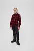 Brandit Chemise pour enfants 158/164 Rot/Schwarz kariert Voir les images du produit 5