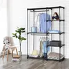 SONGMICS Kleiderschrank mit Kleiderstangen 112 x 43 x 165 Produktbild-Vorschau 3