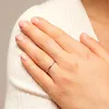 Ring von JEWLIX aus 14-karätigem Weißgold (Größe: 54mm) Produktbild-Vorschau 2