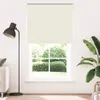 vidaXL Verdunkelungsrollo Cremeweiß 125x230cm Stoffbreite Produktbild-Vorschau 2