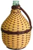 A woven bottle with a handle. Produktbild-Vorschau