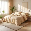 Schöner Wohnen Satin-Bettwäsche-Garnitur Pure Farbe sand Produktbild-Vorschau 4