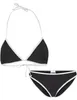 Urban Classics Ladies Retro Triangle Bikini czarny/biały - Podgląd zdjęcia produktu 17