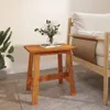 vidaXL Stolička 45x29x45 cm Obdélníková z masivního dřeva Náhled obrázku produktu 3