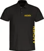 multifanshop Poloshirt - Aachen - Brust & Seite, schwarz, Produktbild-Vorschau 1