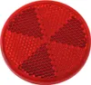 Réflecteurs rouges autocollants 60 mm, 4 pièces Voir les images du produit 2