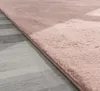 Flycarpets Hochflor Teppich Rosa Wohnzimmer Flauschig Produktbild-Vorschau 5