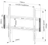 Neomounts WL30-550BL16 Supporto TV a parete 42-86" - Anteprima dell’immagine prodotto 9