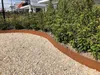 Bordatura del prato in acciaio corten 40 x 106 cm Anteprima dell’immagine prodotto 5