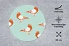 MuchoWow® Mauspad Mousepad Taube - Vogel - Muster 50x50 cm Produktbild-Vorschau 3