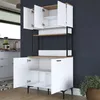 Skye Decor, JE193 - 3799, Mehrzweckschrank, Nussbaum, 100% Produktbild-Vorschau 3