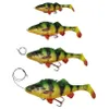 Savage Gear 4D Perch Shad Perch 12,5 cm, 17,5 cm e 20 cm Anteprima dell’immagine prodotto 2
