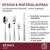 Sada příborů HOOZ 60 kusů pro 12 osob - příbory z nerezové Náhled obrázku produktu 3