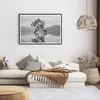 Gerahmtes Poster - Schwarzer Rahmen - Baum Symmetrie See - Produktbild-Vorschau 7