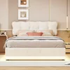 SUNFECILI Polsterbett 140x200 cm,Boxspringbett 140x200,mit Produktbild-Vorschau 2