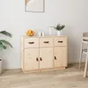 vidaXL Kredens 100x40x75 cm lite drewno sosnowe Podgląd zdjęcia produktu 4