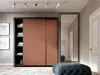 Kleiderschrank FRAMA II 185cm Sahara Schiebetürenschrank Produktbild-Vorschau 1