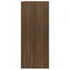Libreria/divisorio in rovere marrone 40x30x72 cm Anteprima dell’immagine prodotto 4
