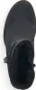 A top-down view of a black boot with fur lining. Anteprima dell’immagine prodotto