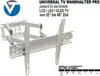 TV Wandhalterung schwenkbar neigbar Weiss Wandhalter LCD Produktbild-Vorschau 2