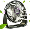 Tragbarer USB Tischventilator Ventilator mit Nachtlicht, Produktbild-Vorschau 1