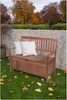 Garden Pleasure Holzbank/Truhenbank 2-Sitzer B 107 x H 90 x Produktbild-Vorschau 9