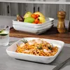 MALACASA, série Ivy, 4dílná sada mramorových porcelánových Náhled obrázku produktu 7