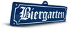 Biergarten 3D Plastikschild Produktbild-Vorschau 2