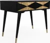 Casa Padrino Luxus Konsole Matt Schwarz / Antik Gold / Gold Produktbild-Vorschau 2