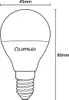LUMILED LED Lampen E14 P45 5W ersetzt (40W Glühlampe) 6 Produktbild-Vorschau 9