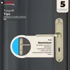 A close-up of a door handle with marketing text and a warranty badge. Anteprima dell’immagine prodotto