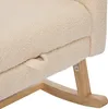 MODFU Schaukelstuhl mit versteckter Fußstütze,Relaxsessel Produktbild-Vorschau 10