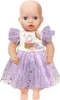BABY born Lilac Tutu Dress 43cm, Sukienka dla lalki, 3 Podgląd zdjęcia produktu 2